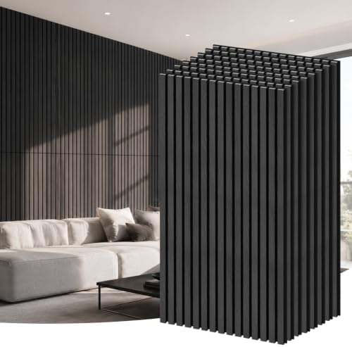 RITOLLO 8-Pack Wood Slat Wall Panels, 62 Sq Ft Coverage by Ritollo