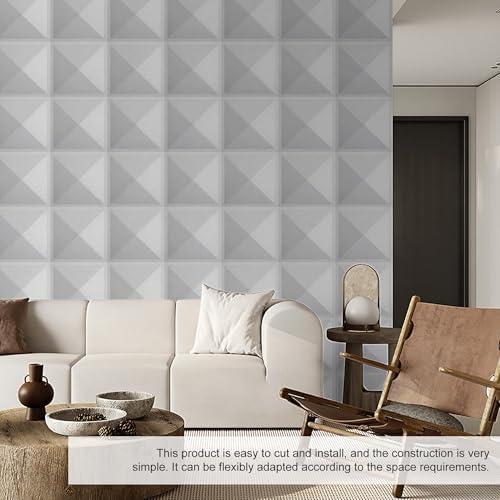 12 Pack 3D Wall Panels for Interior Wall Decor, Accent Wall Panels for Office - Image 7