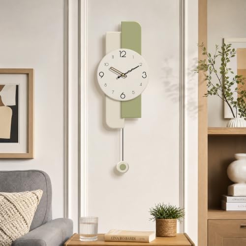 Modern Minimalist Pendulum Wall Clocks - Image 3