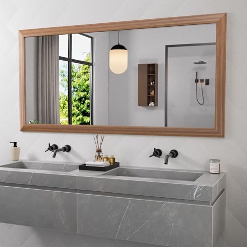 Amorho Bathroom Mirror for Wall, 60 X30 Inch by Amorho