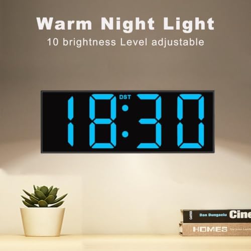 JALL Digital Wall Clock Large Display - Image 4