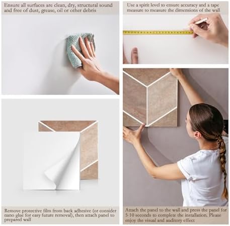 ArtVivid 12 Pack Acoustic Panels, Sound Proof Panels - Image 5