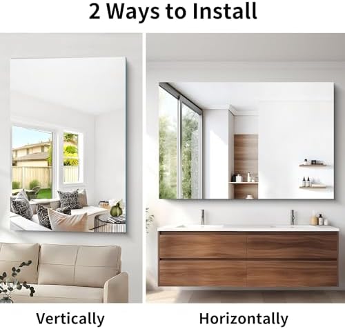 CILIBER Frameless Mirror, 60x40 Mirrors - Image 6