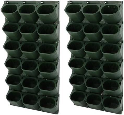 36-Pot Wall Mounted Planter – Vertical Wall Planter - Image 4