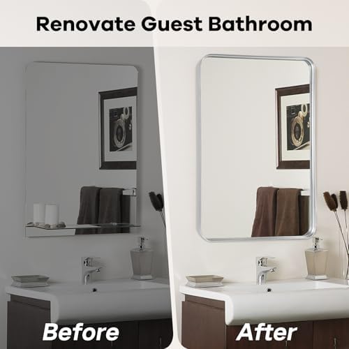 Bathroom Vanity Mirror Over Sink 24x36 - Image 3