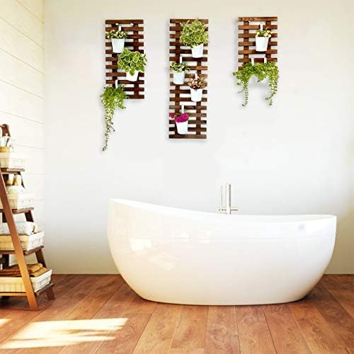 ShopLaLa Wooden Wall Planters Trellis by ShopLaLa