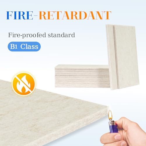 DOLLAR BOSS Felt Cork Board Tiles 48" x 36" Bulletin Board - Image 6