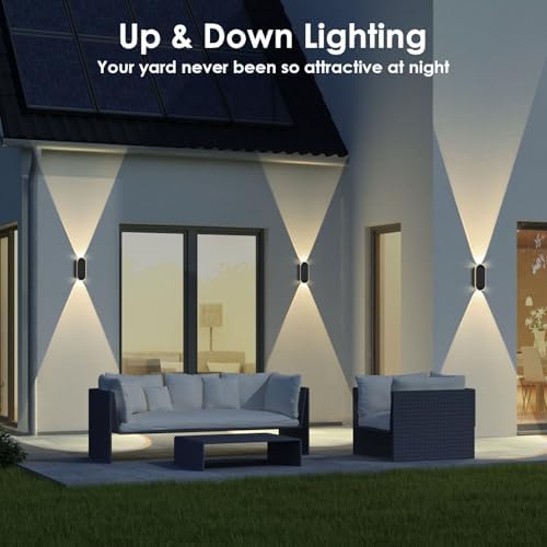 LIANGLOME Solar Fence Lights Outdoor - Image 5