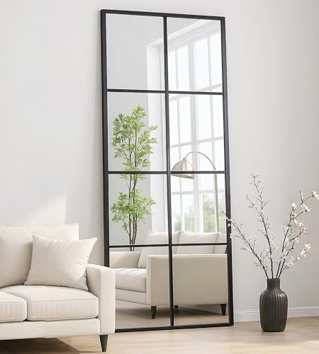 Full Length Mirror, Oversize Farmhouse Standing Mirrors Hanging or Leaning - Image 5