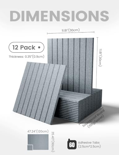 Fluxynara 48" x 36" Large Felt Bulletin Board，Slate Gray - Image 2