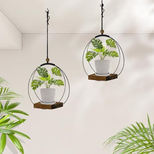 hismocal Hanging Planter for Indoor Plants, Plant Hanger - Image 7