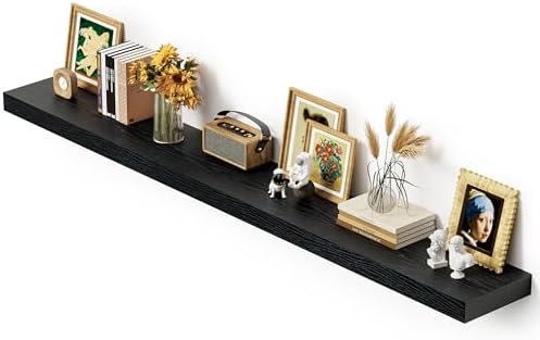 Vivelove Deep Floating Shelves 72x12” Set of 1 by VIVELOVE