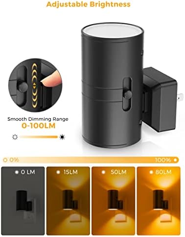 L LOHAS LED Night Light, Amber Nightlight, Dimmable Night Light - Image 3