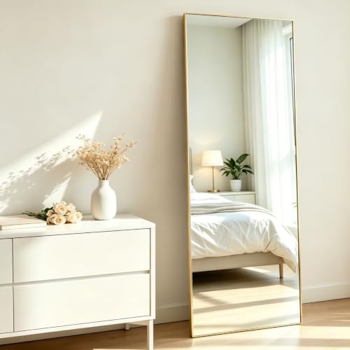 Full Length Mirror 56"x16" Floor Mirror by NEUWEABY