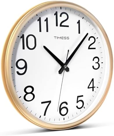 Wall Clock, 18 Inch Large Dial Non-Ticking Silent Battery Operated Quality - Image 4