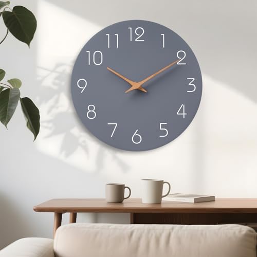 Mosewa Large Wall Clock 18" Modern Silent Non-Ticking Battery Operated - Image 5