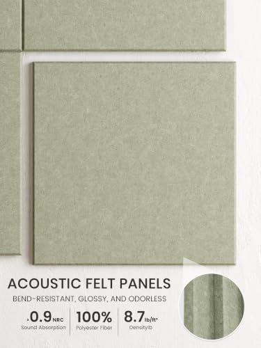 Bumusty 48"x 36" Large Felt Bulletin Board Tiles - Image 3