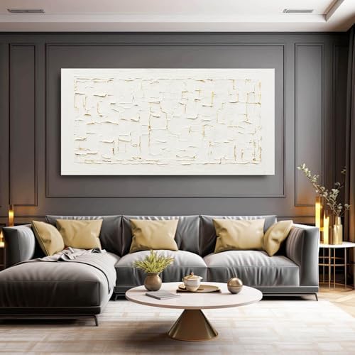 SOUGUAN Neutral Wall Art Modern Wall Decorations Minimalist Canvas Paintings - Image 2
