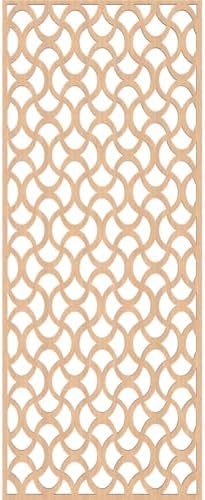 Resort Decorative Pierced Fretwork Wood Wall Panels, 19 3/8"W x 49 3/8"H x 3/8"T - Image 4