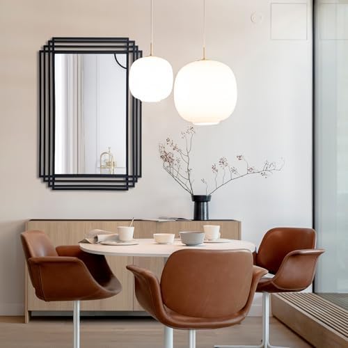 36"x24" Rectangle Decorative Mirror - Image 2