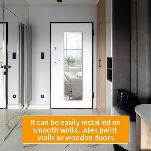 Unbreakable Wall Full Length Mirror Tiles, Long Mirrors - Image 2