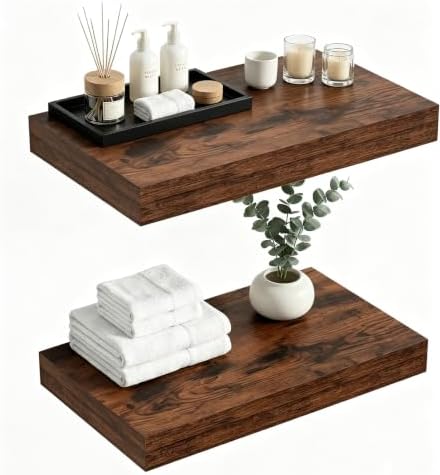 Heimlove 12" Deep Floating Shelves by Heimlove