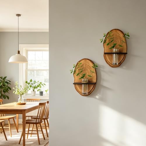 2Pc Multi-Layer Wood Wall Decoration - Image 3