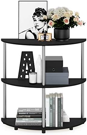 Furinno FRANS Toolless Half Round 3-Tier Entryway Table - Image 5