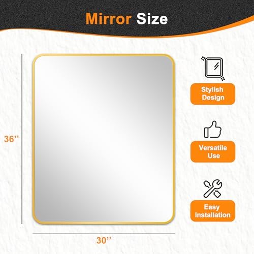 Delma Bathroom Vanity Mirror - Image 2