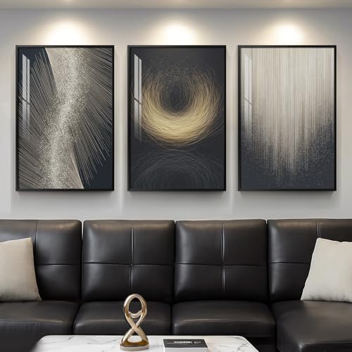 Large Framed Modern Abstract Wall Art by Cuspin