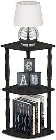 Furinno Turn-N-Tube 3-Tier Corner Display Rack Multipurpose Shelving Unit - Image 4