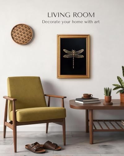 VIYYIEA Gold Framed Wall Art, 12x16 inch - Image 5