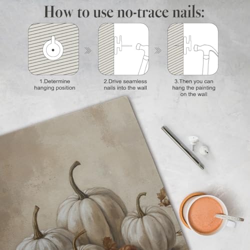 STHTTSW Fall Decor, Fall Pumpkin Wall Decorations - Image 6