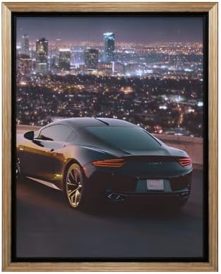 InkFlow Posters Luxury Sports Car Canvas Poster by InkFlowPosters