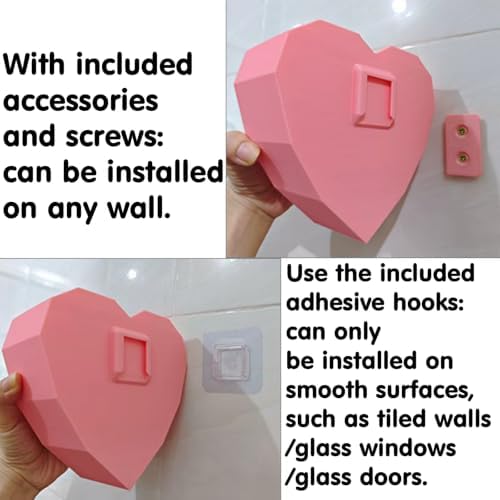 Heart-Shaped Self-Watering Wall Planter - Image 2