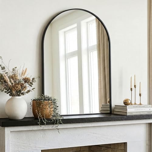 AMOISE Arched Bathroom Mirror for wall - Image 5