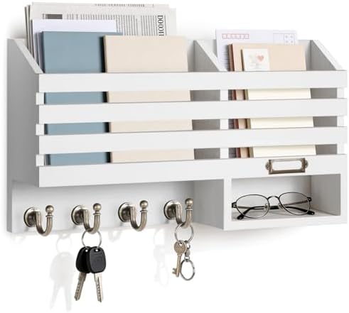 FifthQuarter Mail Holder Wall Mount by FifthQuarter
