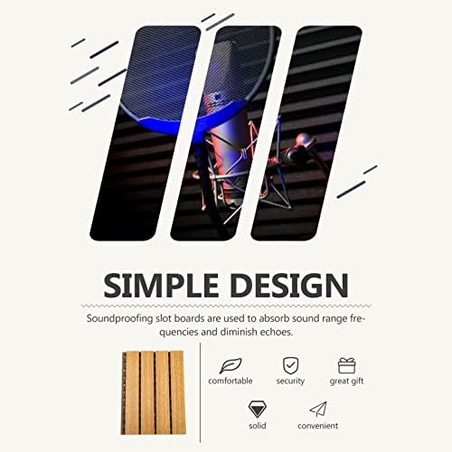 Vaguelly Und Proof Panels for Walls Wooden Acoustic Board Sound Absorbing for - Image 4