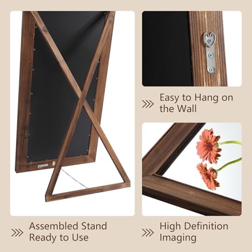 MirrMuse Rustic Farmhouse Full Length Mirror - Image 6