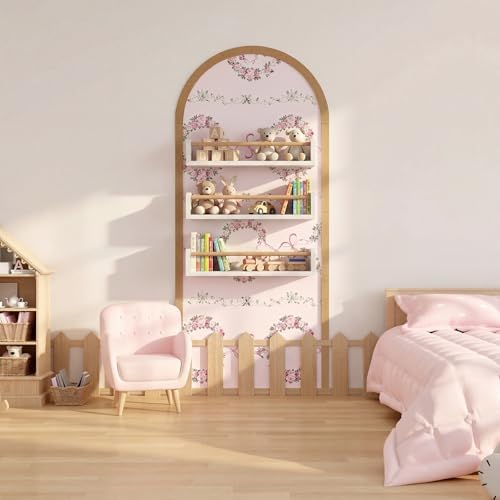 Novabright Arch Wood Molding 47 x 22 Inch, Arch Unfinished Trim - Image 6