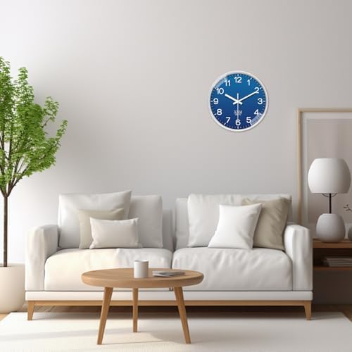 XNM Modern Analog Wall Clocks Battery Operated 14 Inch - Image 4