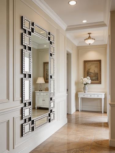 Large 47"x24" Decorative Mirror - Image 7