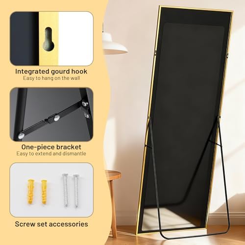 Simple Deluxe Full Length Mirror, - Image 5