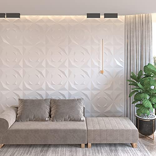 Art3d Decorative 3D Panels Textured Wall Design Board, 12 Tiles 32 Sq Ft - Image 5