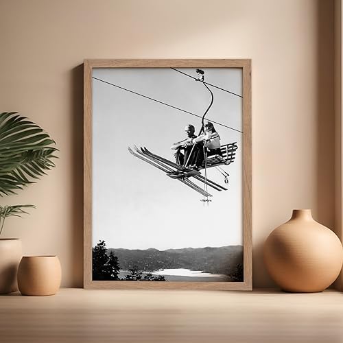 Poster Master Vintage Ski Lift Print - Image 5