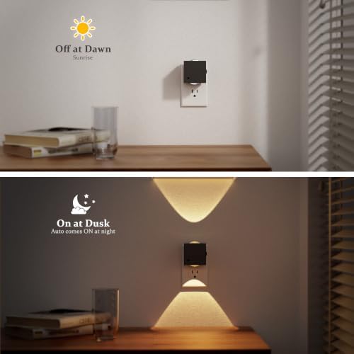 JandCase Night Lights Plug into Wall, 2 Pack Night Light Projector - Image 3