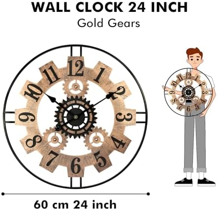 Large Wall Clock for Living Room - Image 4