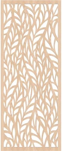 Ortonville Decorative Pierced Fretwork Wood Wall Panels, 25 3/8"W x 64 3/8"H x - Image 2