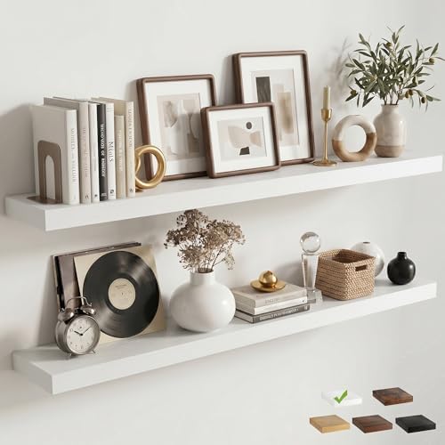 55 Inch Floating Shelves for Wall by FLYJOE