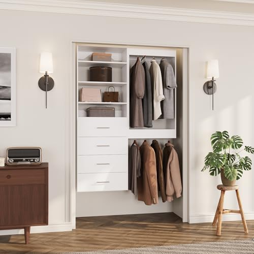 ROOMTEC Modular Closet System, Wooden Tower - Image 2